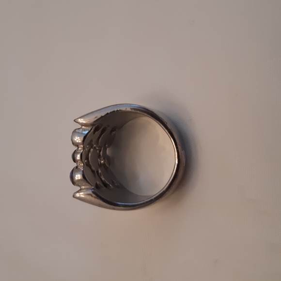 Guess Multi Blue Rhinestones Ring - Picture 5 of 5